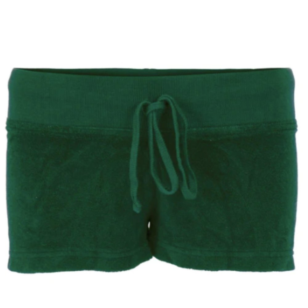 Hard Tail Junior's Terry Shorts Emerald Green Sz M